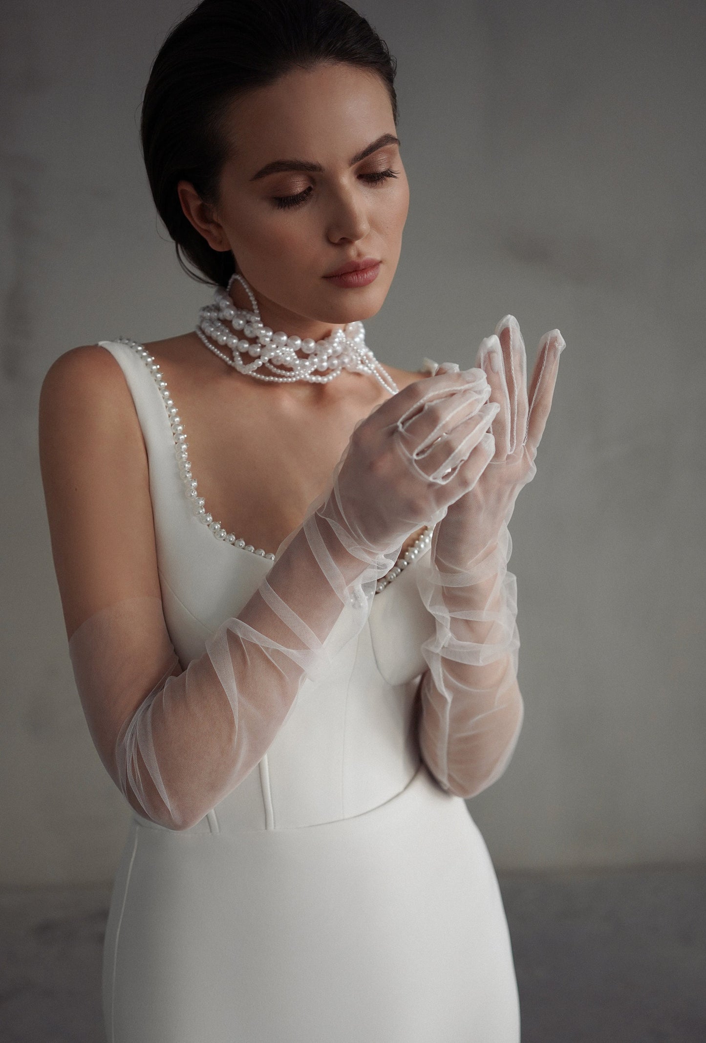 Vintage Elegant Wedding Dress, Open Back Wedding Gown, Modern Wedding Dress, Fitted Wedding Dress, Sexy Wedding Dress, Elopement Prom Dress